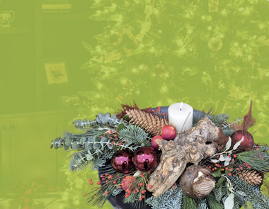 Kerstworkshop: Kerststuk