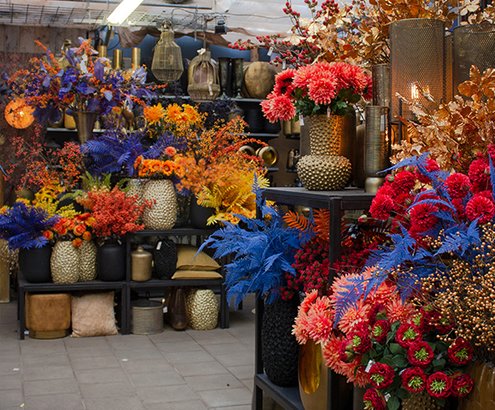 Kunstbloemen en -planten